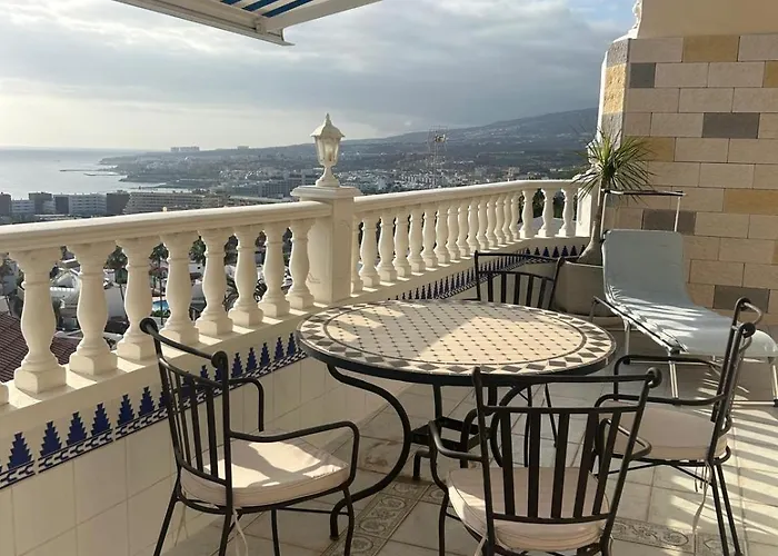 Complejo De 2 Chic Con Vista Al Mar-villa Marina Costa Adeje (Tenerife)